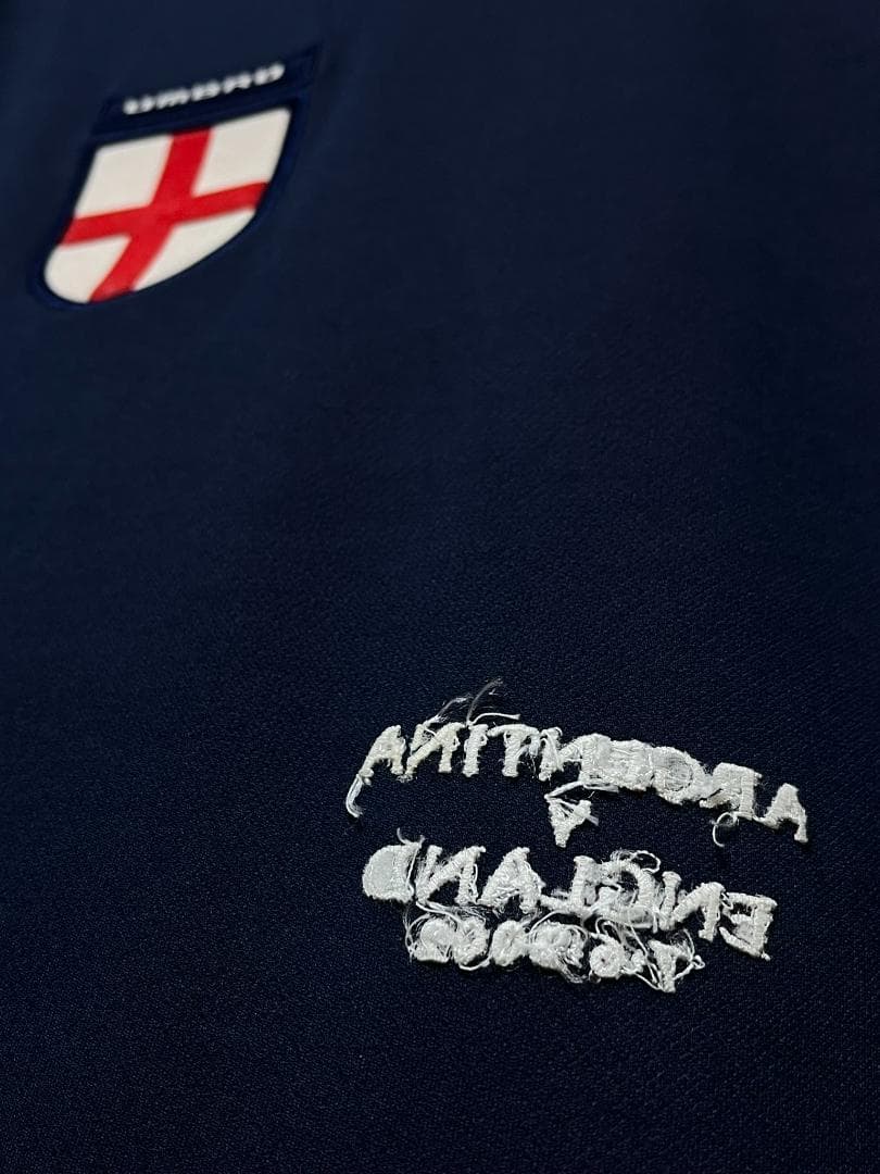 【正規品】2002イングランド代表 アルゼンチン戦マッチデイ ベッカム アンブロ