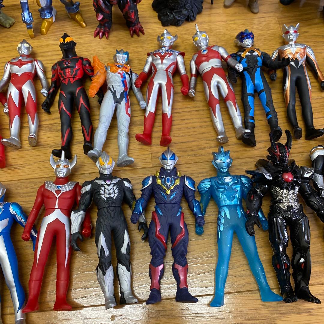 ウルトラマン　ソフビ　怪獣　まとめ売り