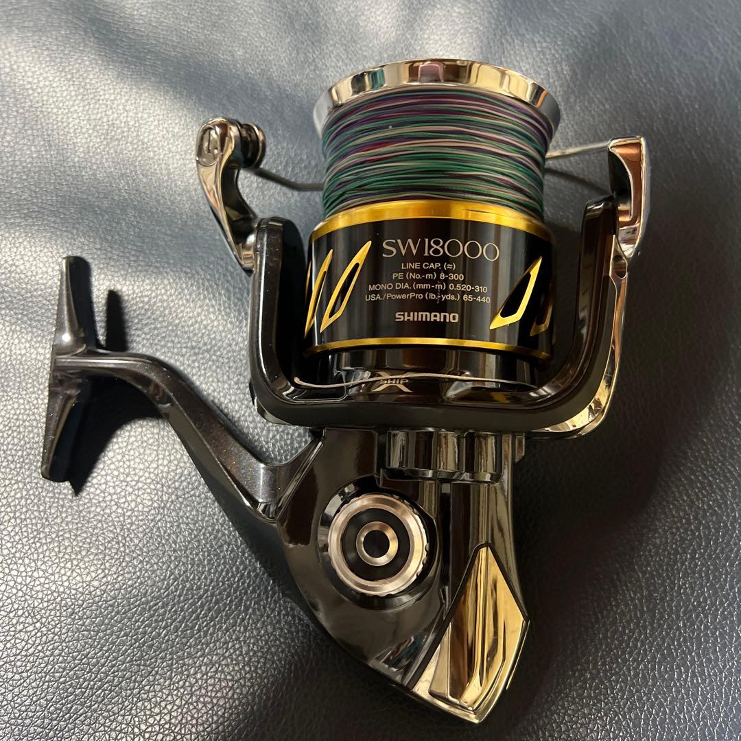 SHIMANO SW18000 スピニングリール　7点