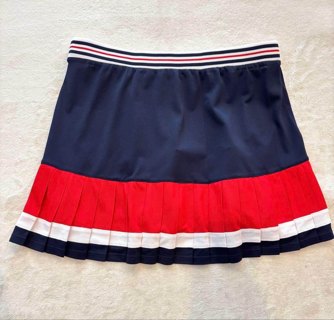 フィラ　FILA テニスウェア　ゲームシャツ　プリーツスコート　セットアップ
