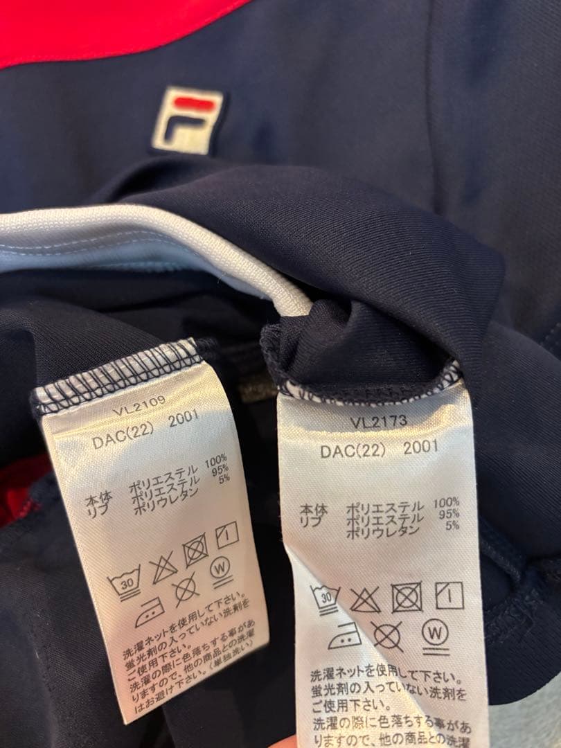 フィラ　FILA テニスウェア　ゲームシャツ　プリーツスコート　セットアップ