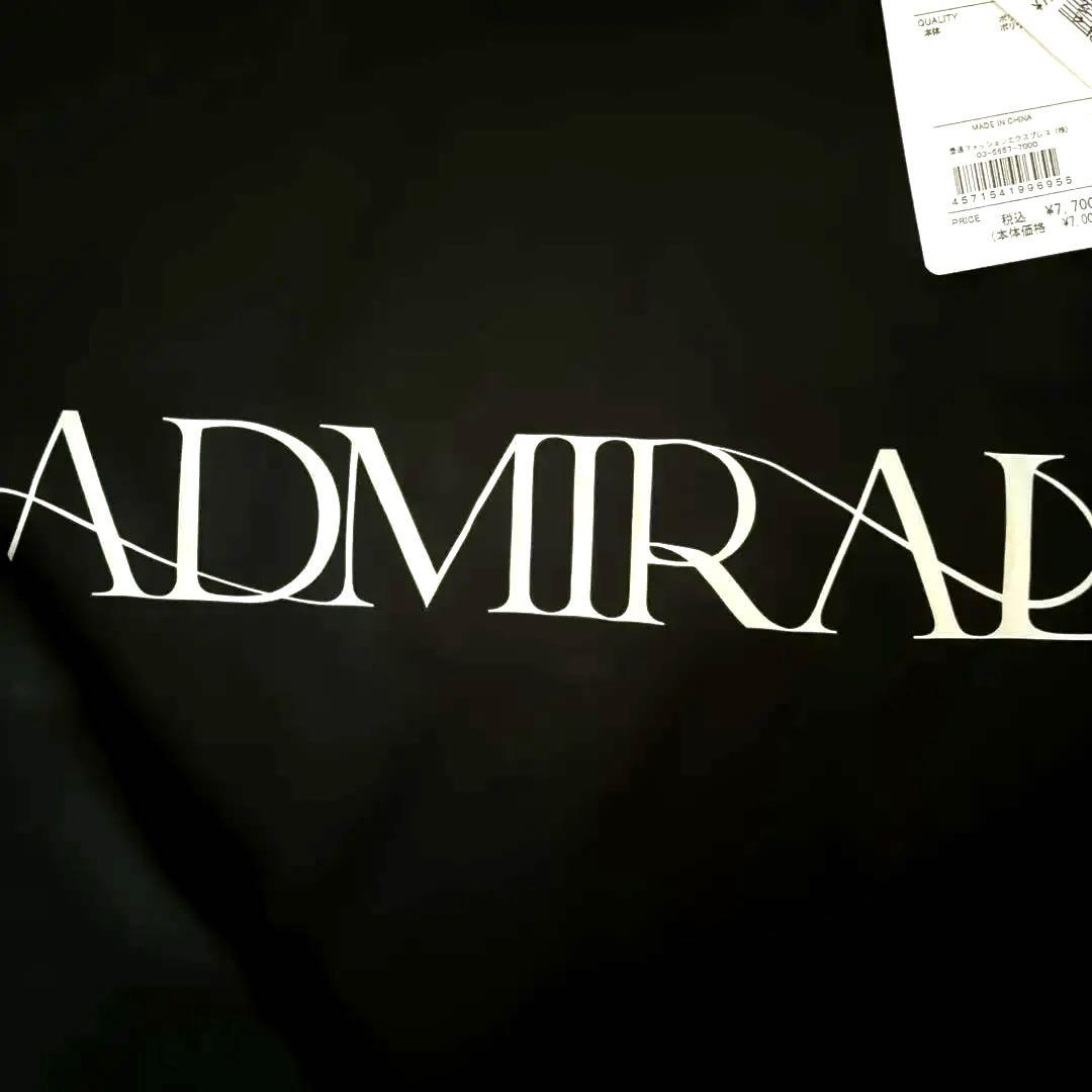 ADMRIAL ♡【新品未使用】セリフロゴプラクティスロンTブラック L