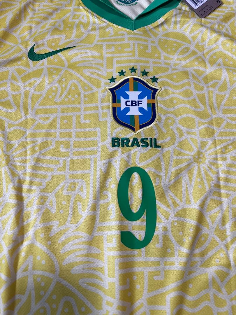 新品未使用　ブラジル代表　エンドリッキ　ユニフォーム　2XL NIKE