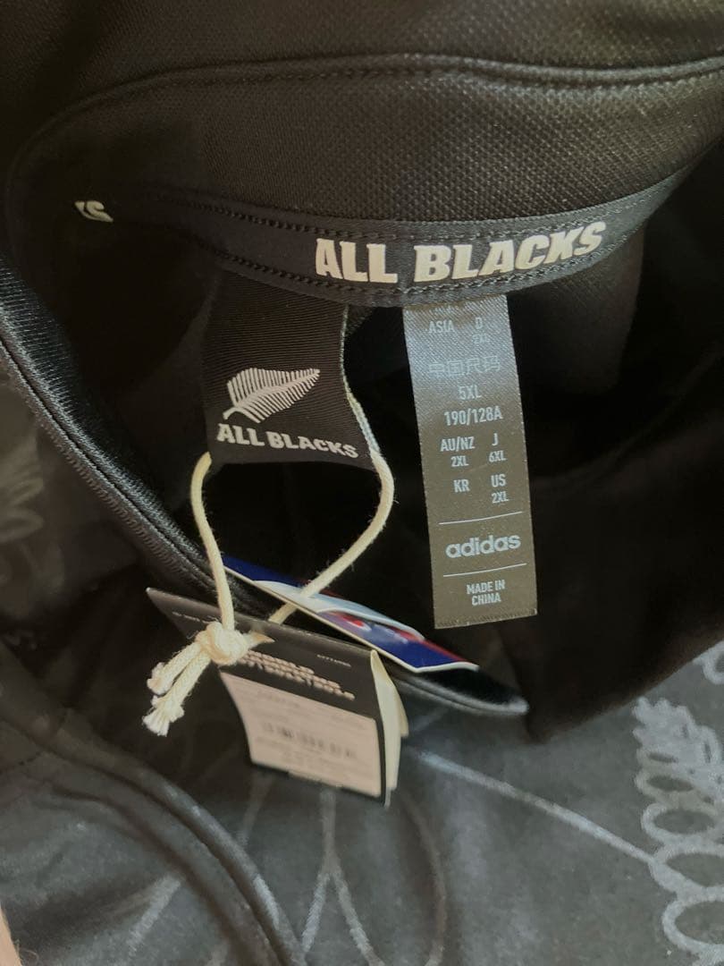 ALL BLACKS ラグビーウェア ブラック 6XL