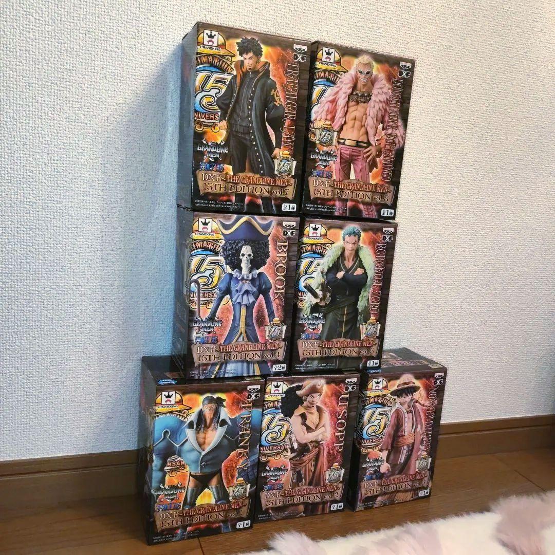 新品ワンピースTHEGRANDLINEMEN 15TH EDITION7体セット