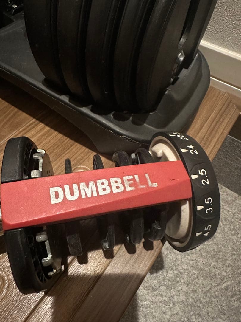 【引き取り限定】【神奈川県】可変式ダンベルセット DUMBBELL 25kg