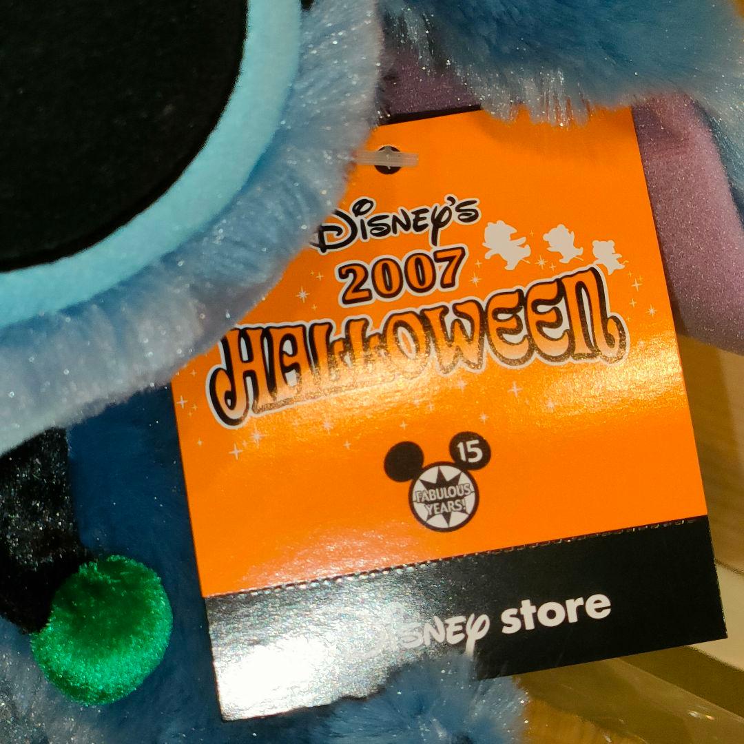 ディズニー　スティッチ ぬいぐるみ　15周年　ハロウィン　2007
