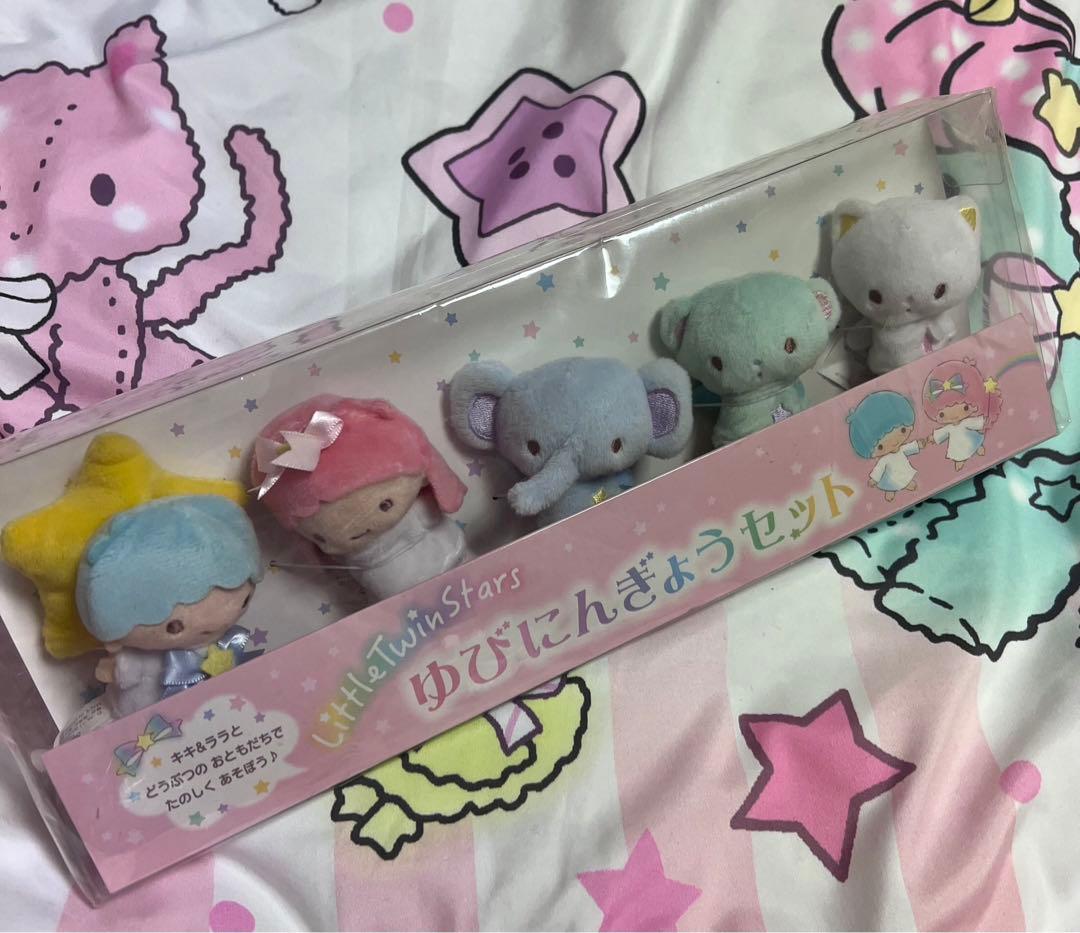 サンリオ★ キキララゆびにんぎょうセット2017年希少★マスコット