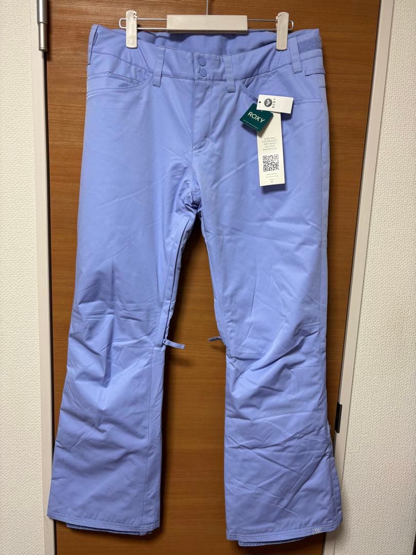 ✨新品未使用タグ付き✨ROXYロキシー スノーボードウェア 紫 ライトブルーXL