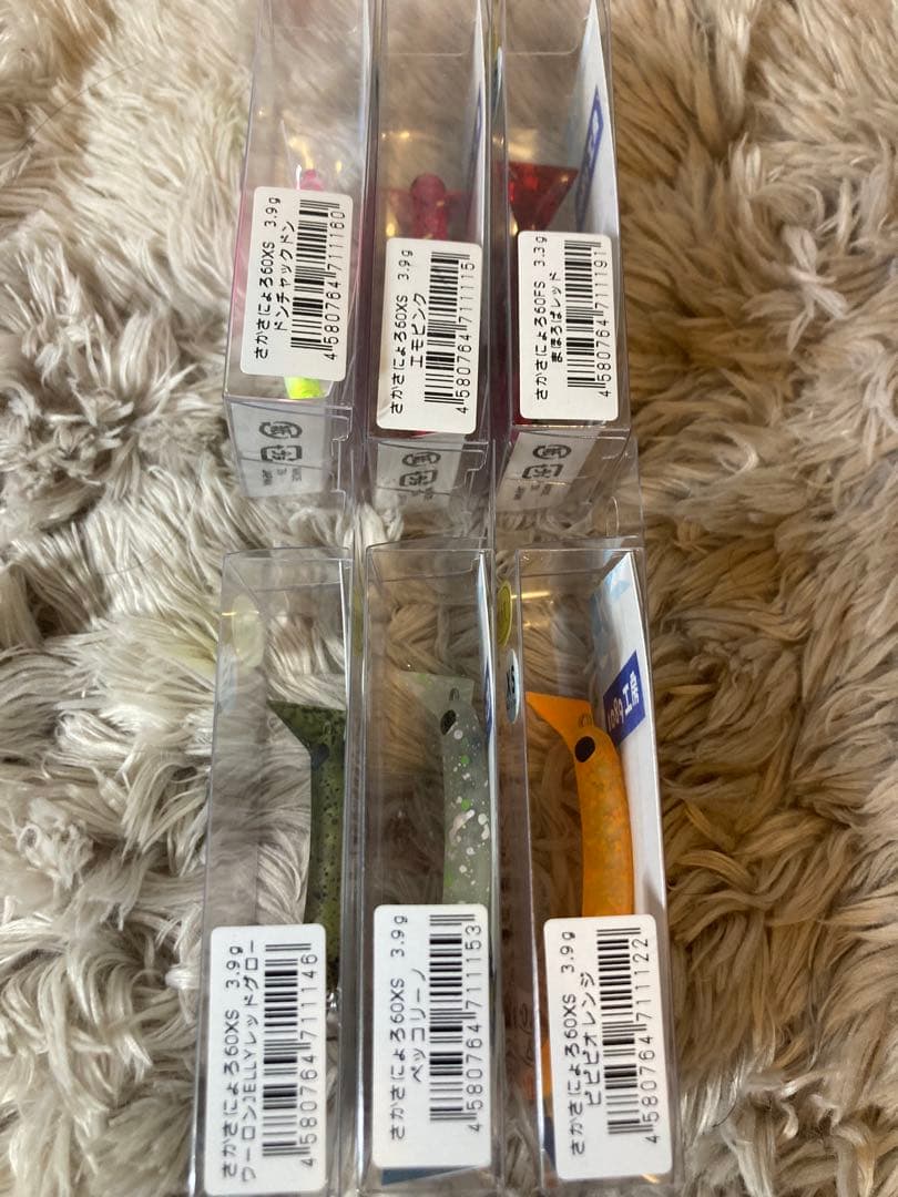 さかさにょろ60XS 有頂天6色セット