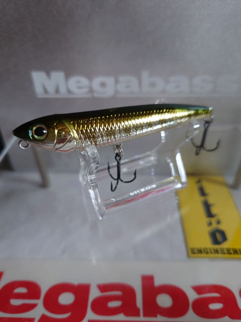 メガバス ドッグx スライディング オールド'98 mオイカワ♀ 実釣未使用品