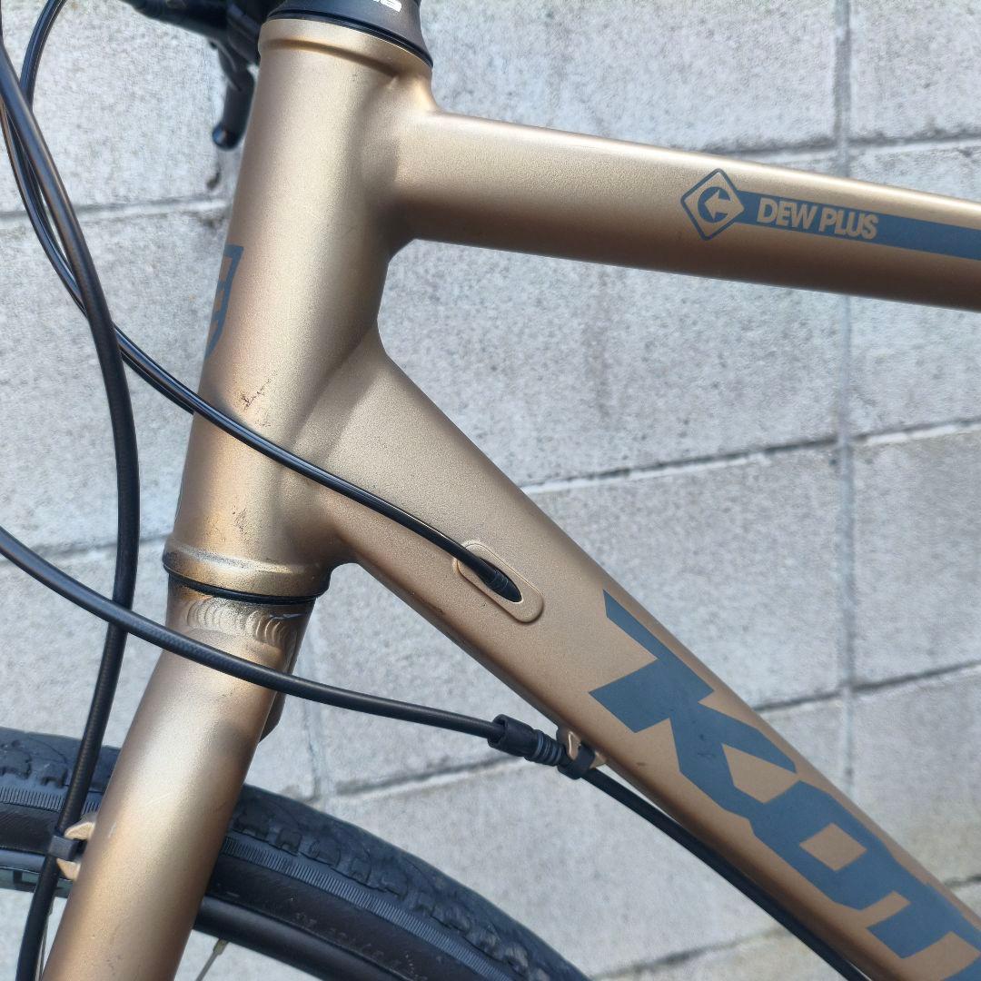 引取限定　大阪　クロスバイク　油圧　ディスクブレーキ　KONA DEW