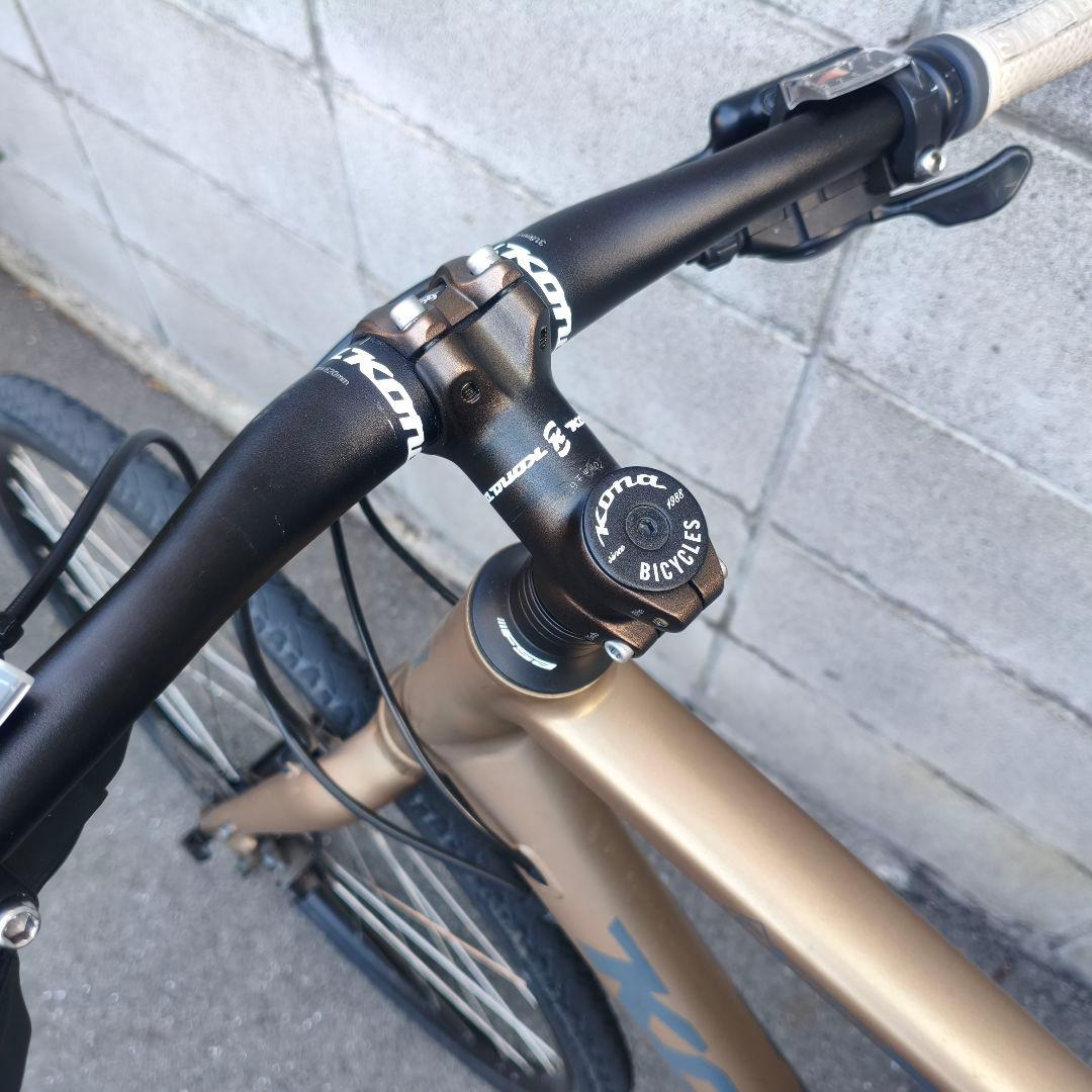 引取限定　大阪　クロスバイク　油圧　ディスクブレーキ　KONA DEW