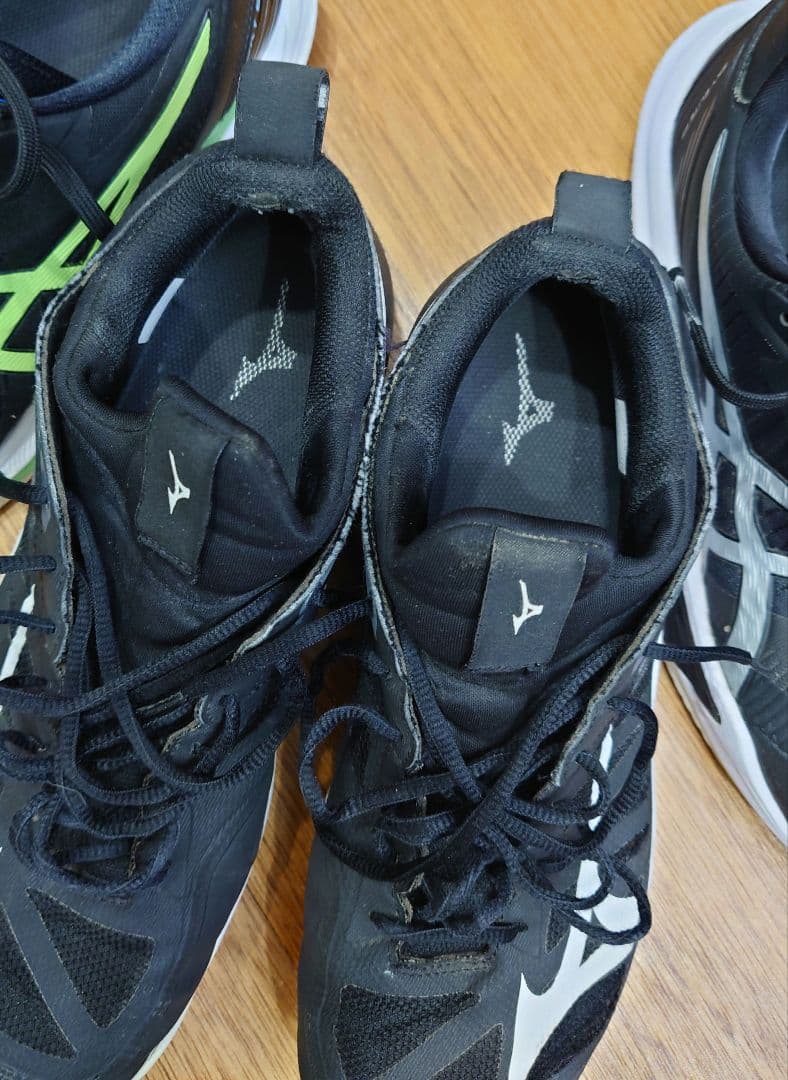 Mizuno Asics バレーボールシューズ ３足セット ミズノ アシックス