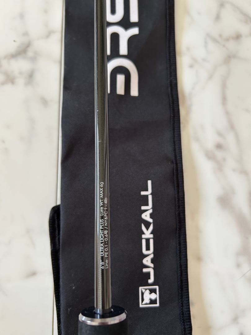 JACKALL BRS-S68UL+LG アジングロッド 20クレスト付き