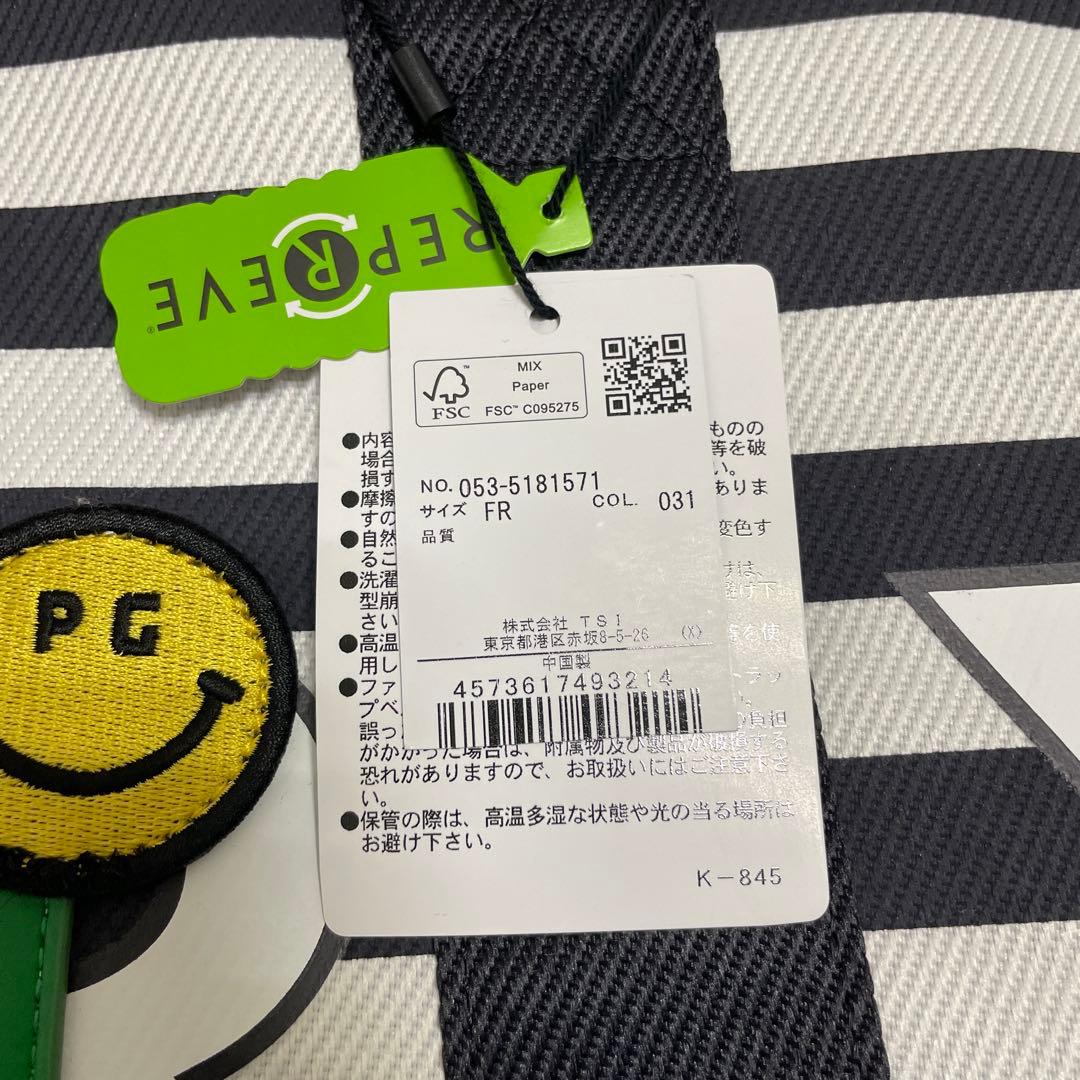 PEARLY GATES ボーダー ゴルフバッグ