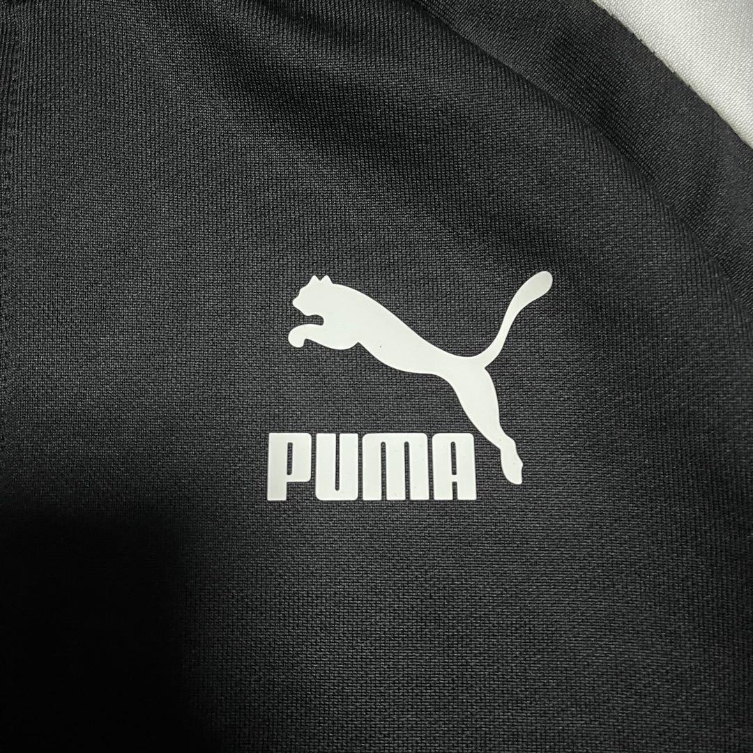 PUMA プーマ トラックジャケット 黒 y2k M ハイネック BTS着用