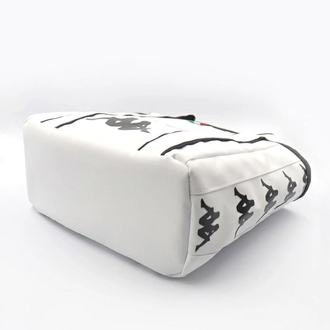 【新品】Kappa カッパ KP-RP0001 ラウンドポーチ カートポーチ 白