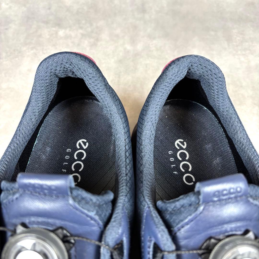 【美品】ECCO ゴルフ S-THREE BOA GORE-TEX スパイクレス