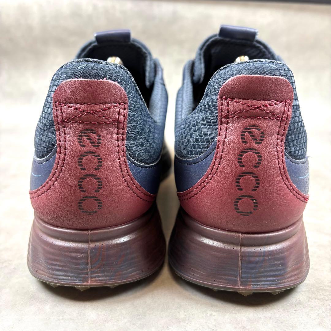 【美品】ECCO ゴルフ S-THREE BOA GORE-TEX スパイクレス