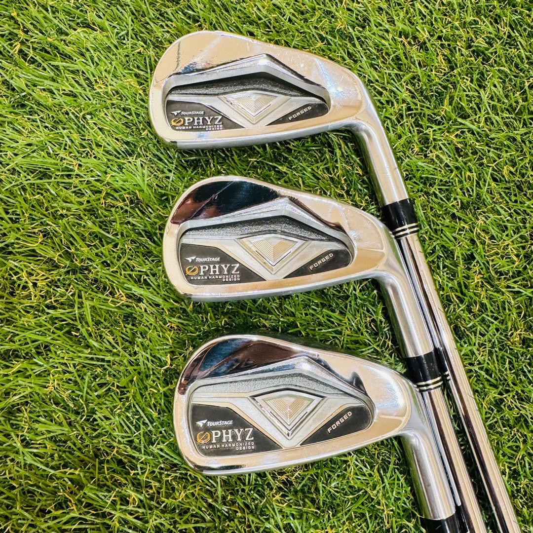 【男性用】TOURSTAGE PHYZ FORGED アイアンセット 6本