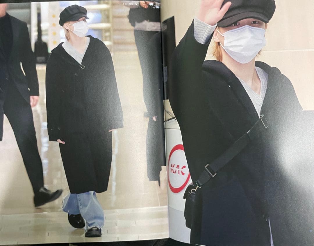 フォトブック　写真集　マスタニム　マスター　JIMIN 展示会　センイル　特典