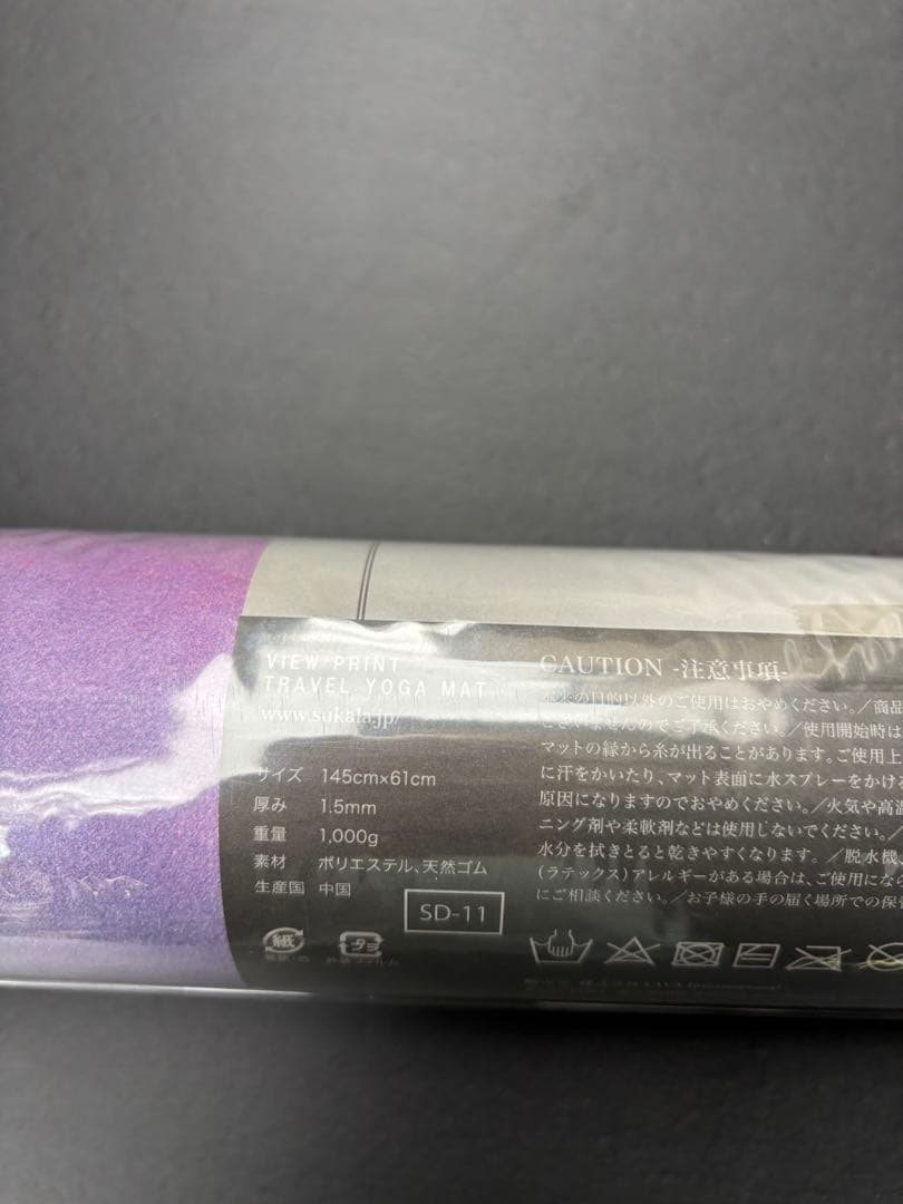 新品未開封は☆LAVA SUKALA ☆スカーラト ラベルヨガマット 花柄