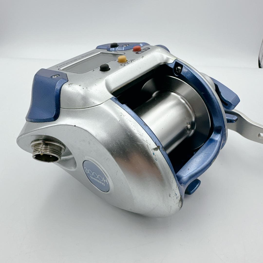 【良品】シマノ 電動リール 04電動丸 3000H 探見丸システム搭載モデル
