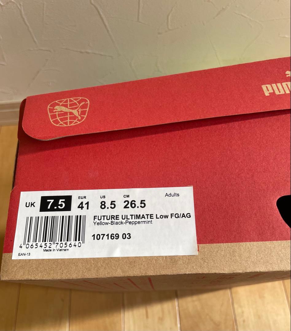 PUMA フューチャー　アルティメットLOW FG/AG 26.5cm