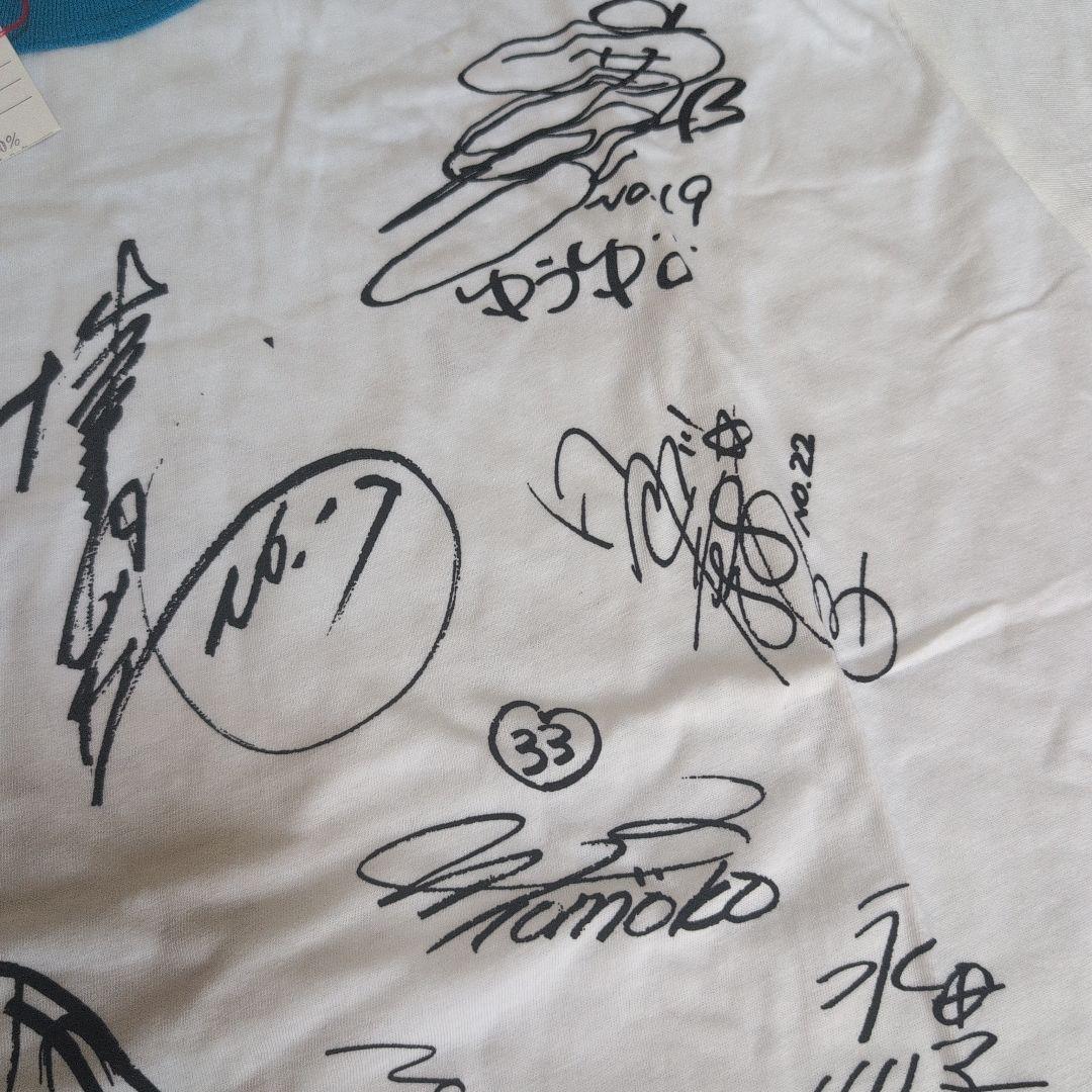 HIP'S ROAD　おニャン子クラブ　プリントサイン入り　Tシャツ　当時物！