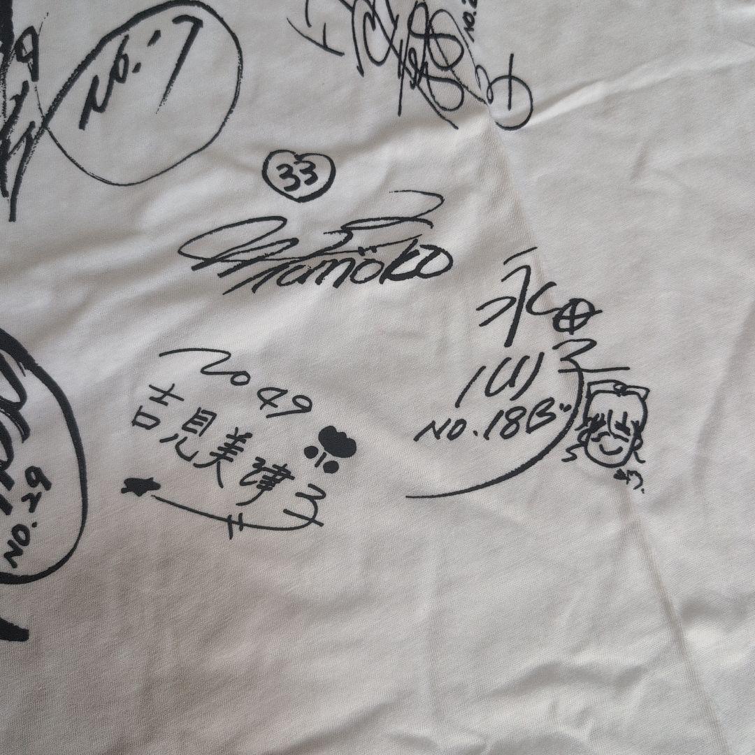 HIP'S ROAD　おニャン子クラブ　プリントサイン入り　Tシャツ　当時物！