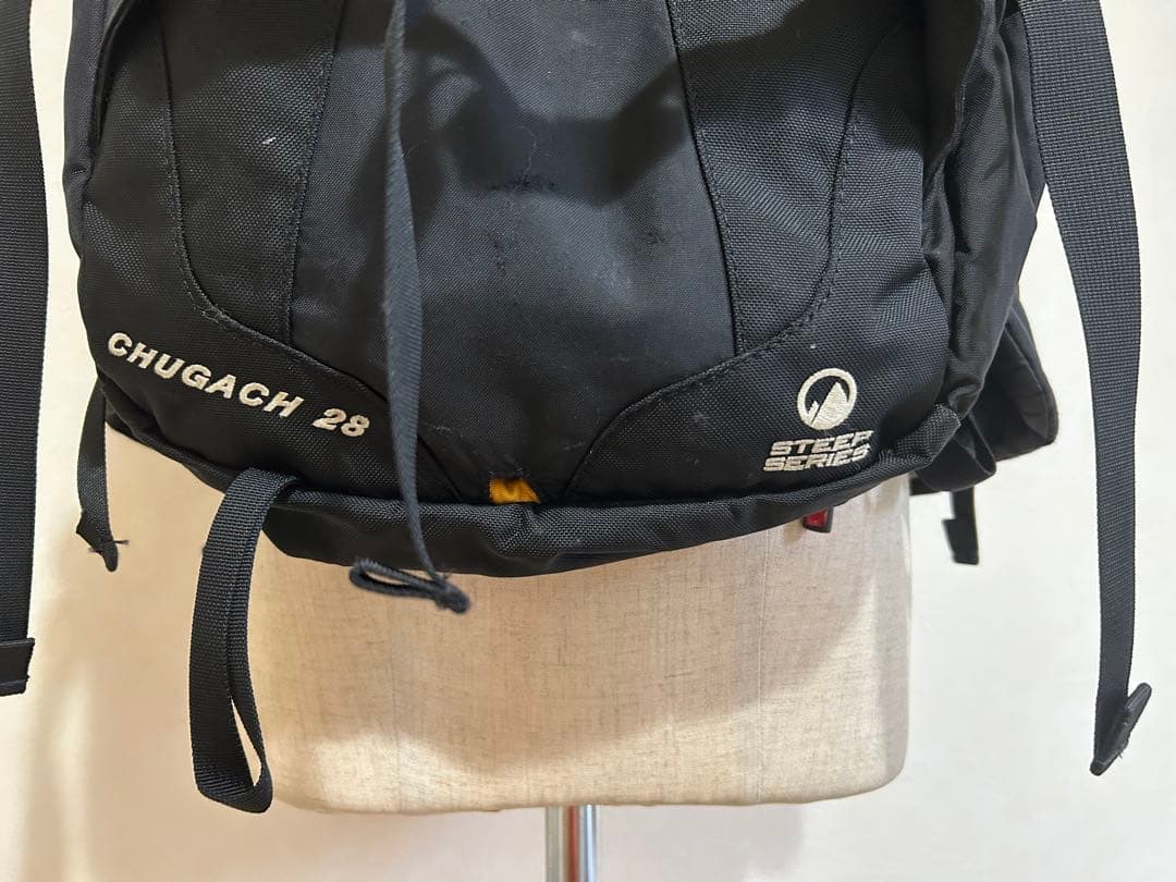 THE NORTH FACE バックパック 黒/赤
