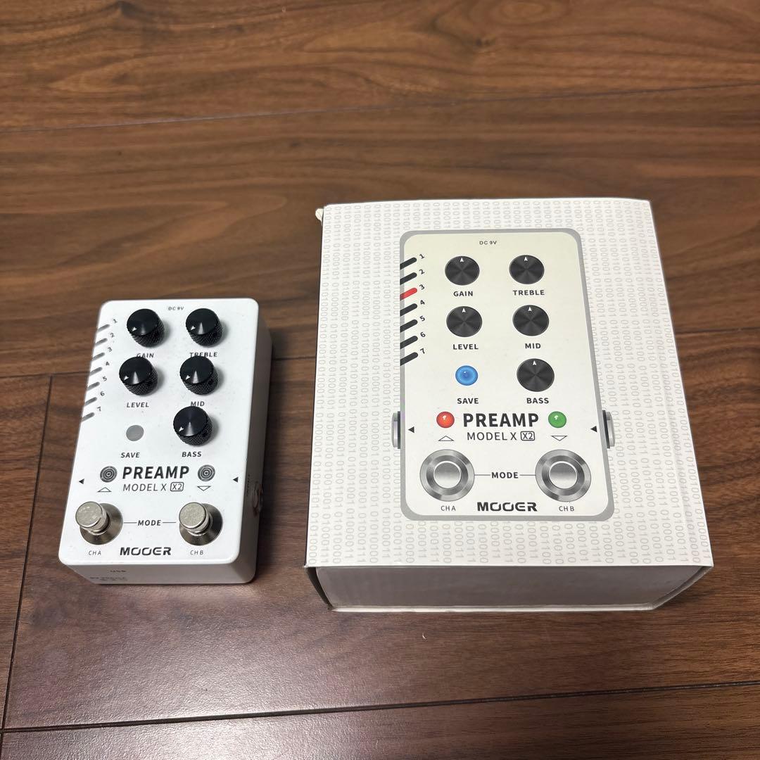 MOOER プリアンプエフェクター MODEL X2