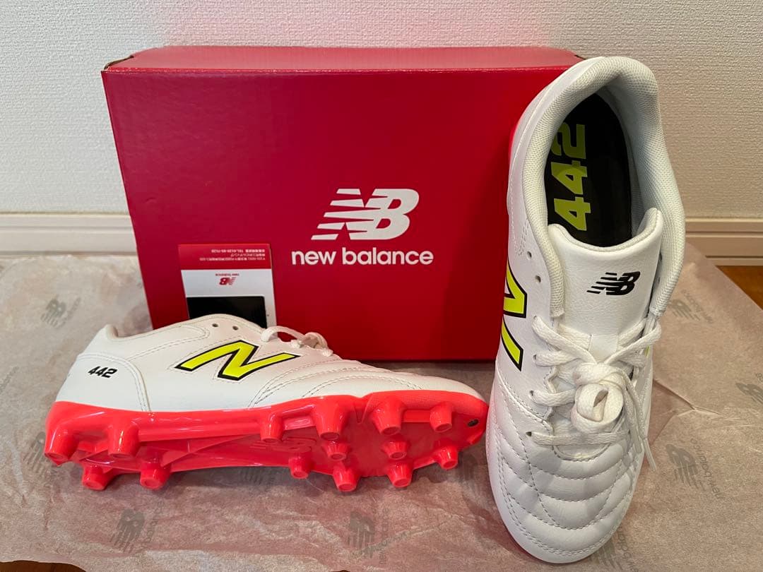 New Balance 442 サッカーシューズ ジュニア　22.5㎝