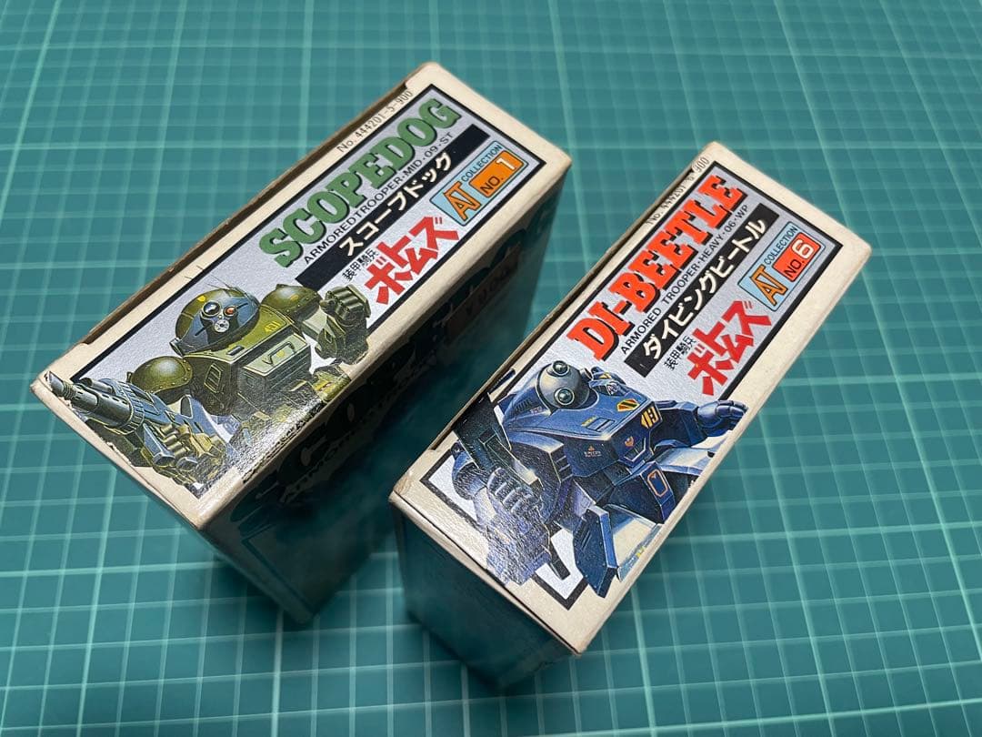 タカラ 装甲騎兵ボトムズ 1/60 ATコレクションシリーズ No.1,No.6