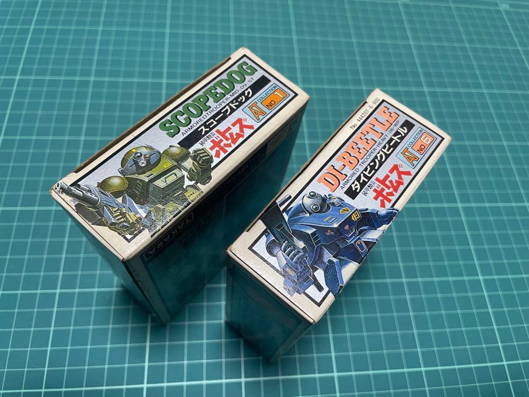 タカラ 装甲騎兵ボトムズ 1/60 ATコレクションシリーズ No.1,No.6