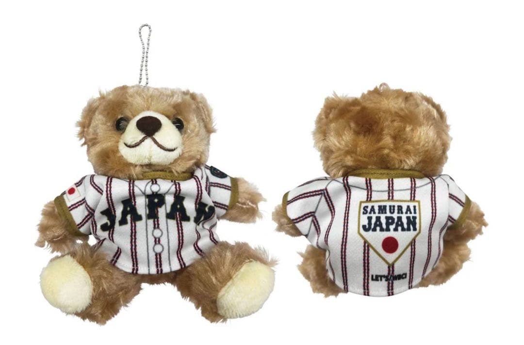【新品未開封】2026 WBC ユニフォームベアキーチェーン（ホーム&ビジター）