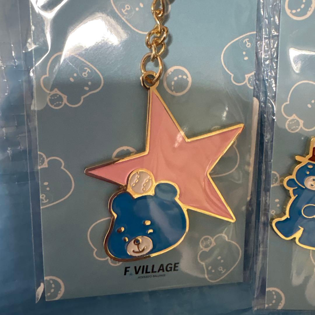 ファイターズえふたんイニシャルキーホルダー⭐️