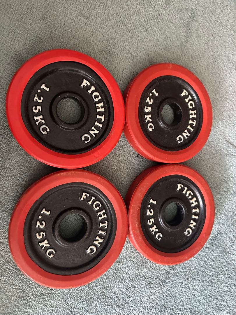 ファイテングロード　ダンベルプレートセット 計35k