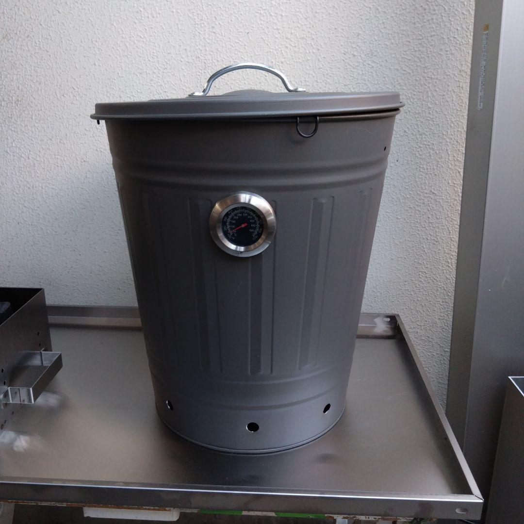 値下げ　簡易型　やきいも釜　炭火焼き芋　ステンレス製ロースター付き　数量限定品