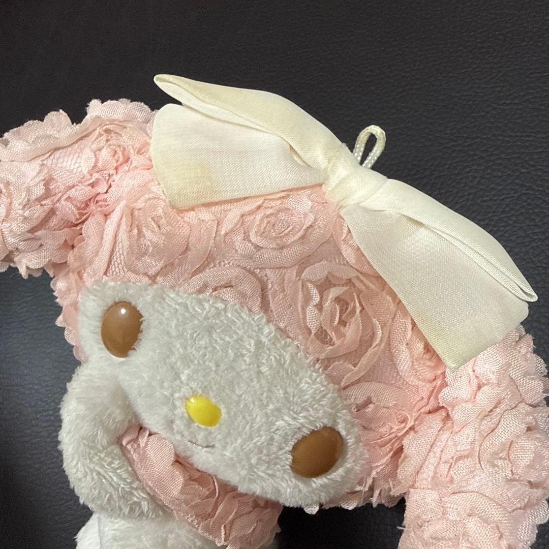 マイメロディ シフォンフラワーぬいぐるみ