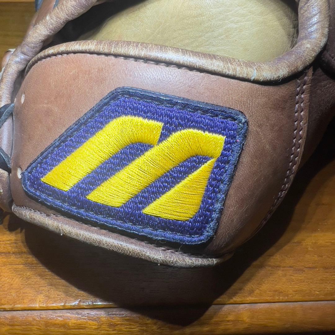 ミズノ ビッグM グローブ　外野手用　茶色