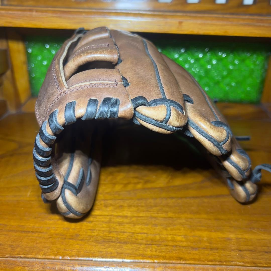 ミズノ ビッグM グローブ　外野手用　茶色