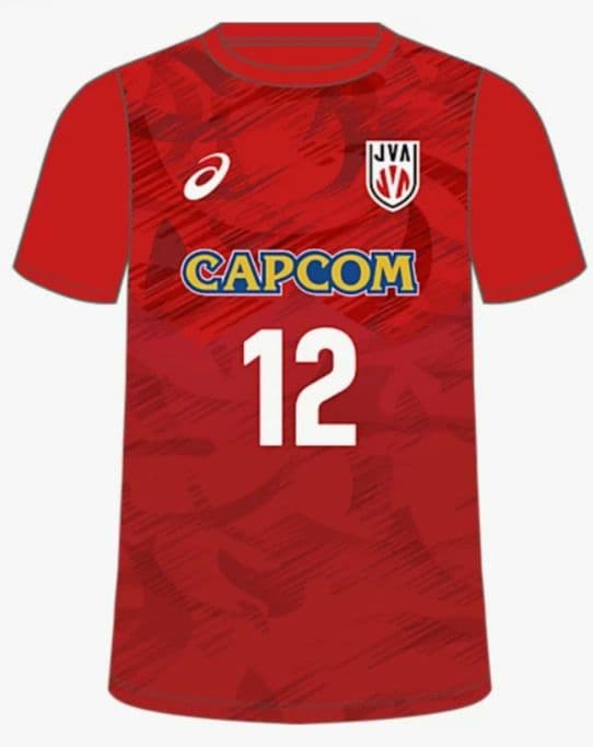 高橋藍　ASICS 25 JVA 応援Tシャツ レッド　バレーボール