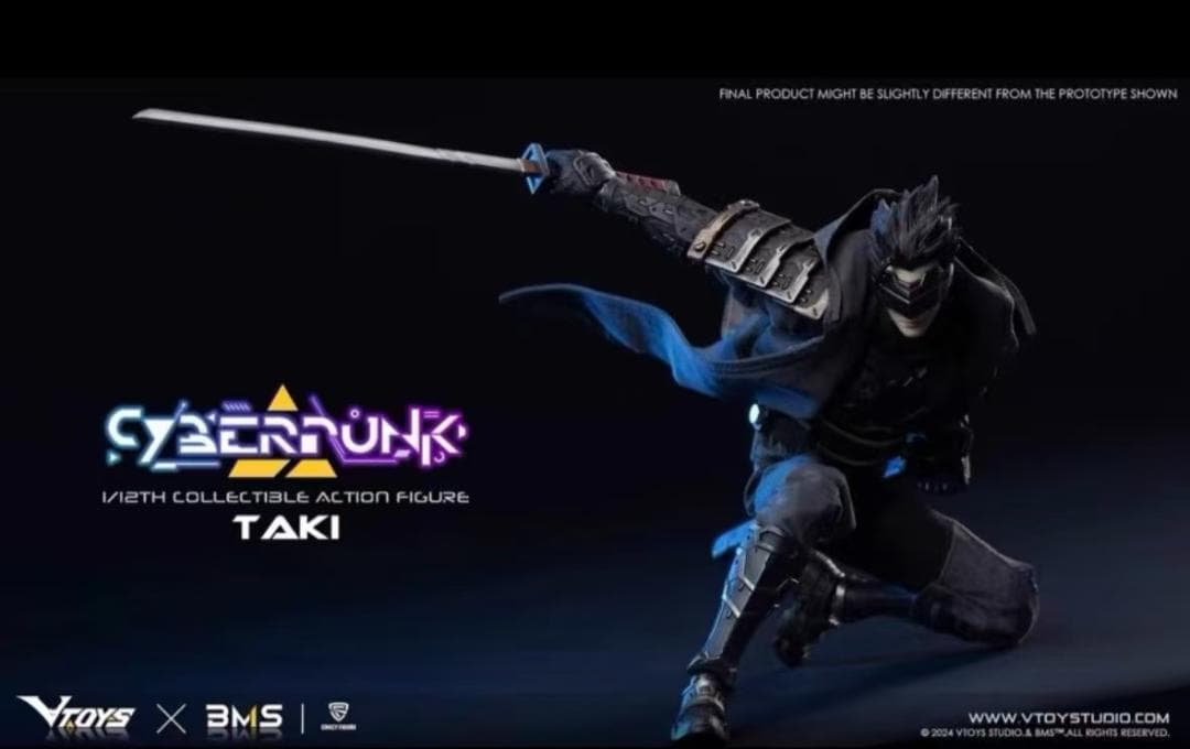 VTOYS X BMS 1/12 サイバーパンク 武士滝予約特典付きVSD010