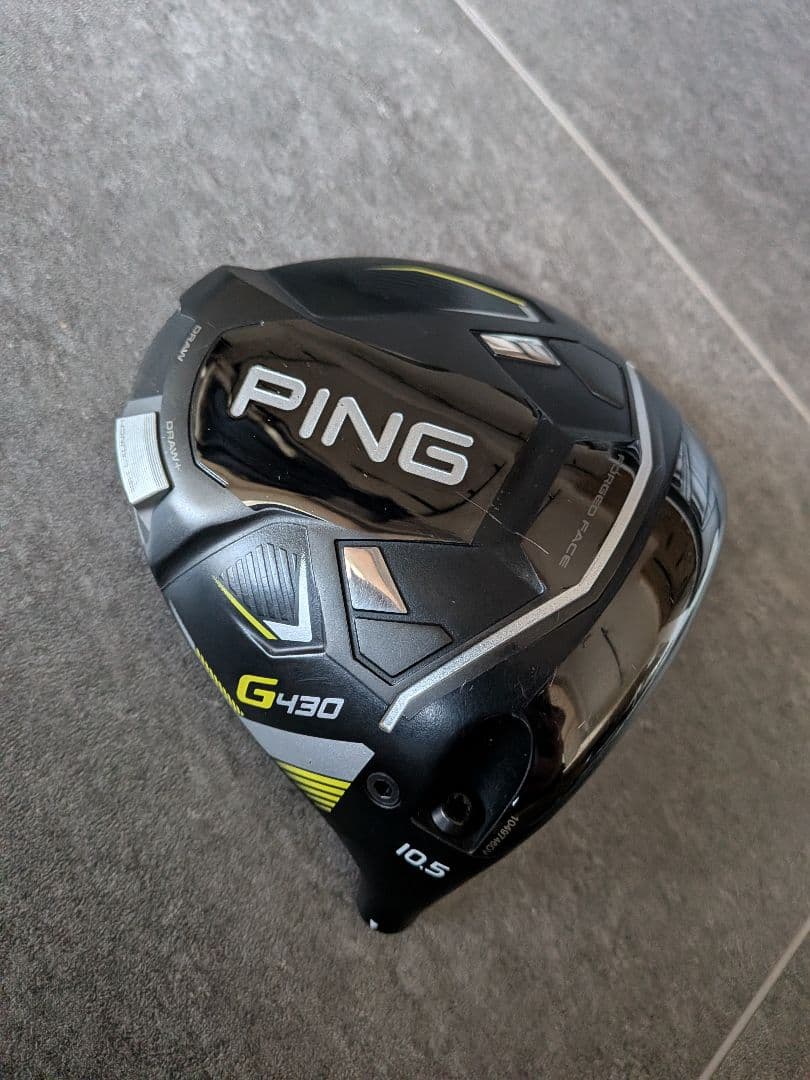 ●かなり美品　日本仕様●PING G430 SFTドライバー 10.5度ヘッド