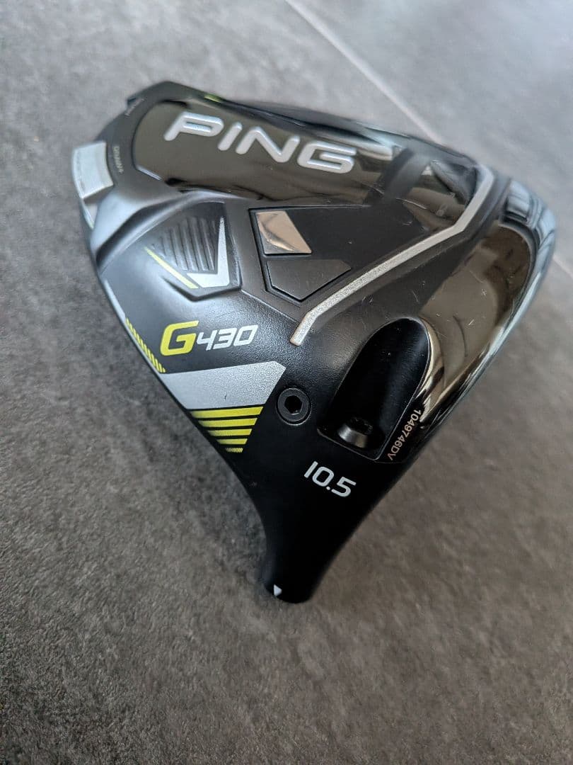 ●かなり美品　日本仕様●PING G430 SFTドライバー 10.5度ヘッド