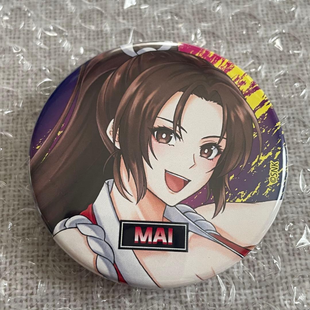 ブックオフコラボ　KOF'94 アテナ 不知火舞 缶バッジ アクキー　限定