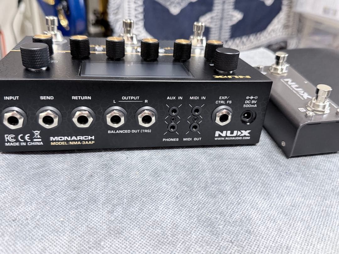 NUX Amp Academy Stomp アンプモデラー マルチエフェクター