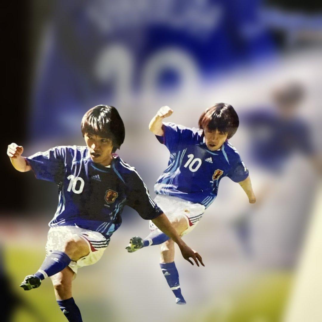 JFA サムライブルー2006 中村俊輔 10 MF 額縁入りポスター